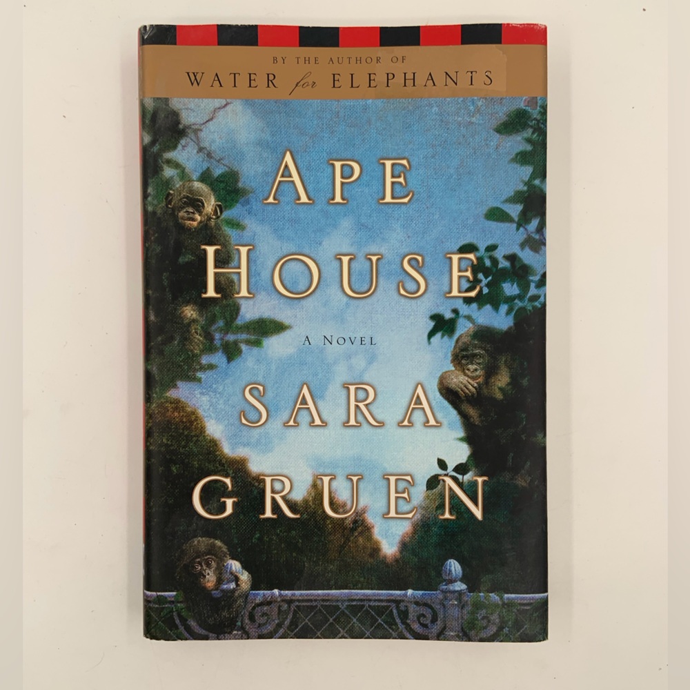 🌹New Listing🌹NWT Ape House - book by Sara Gruen -New York Times Bestseller